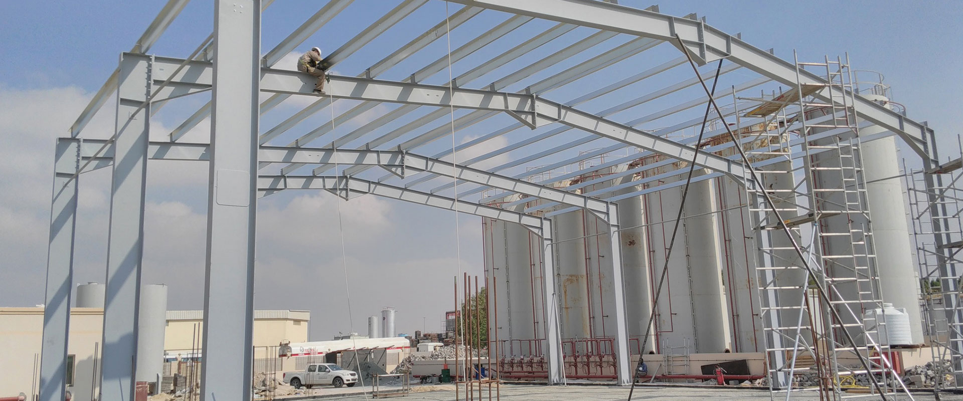 oil storage tanks